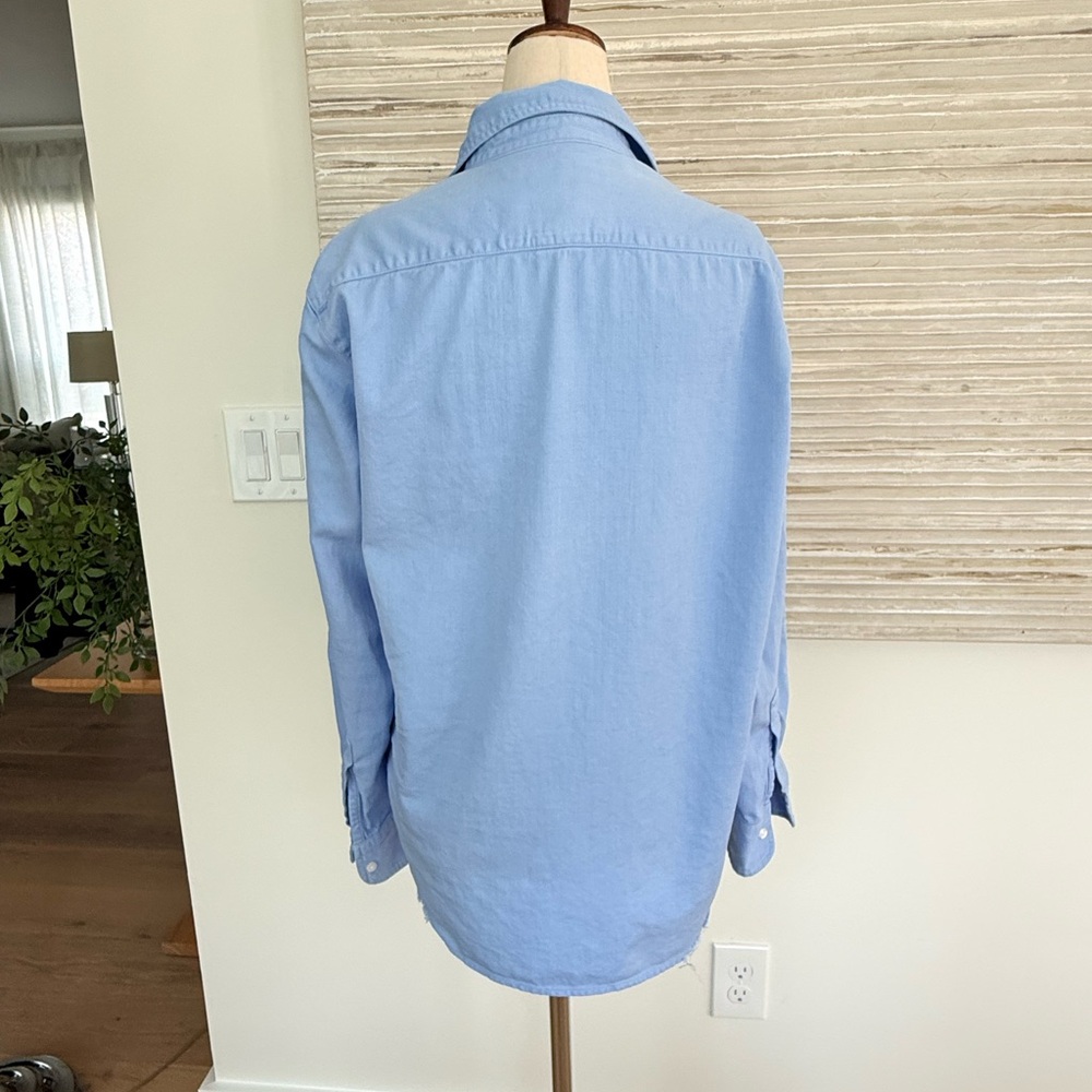 Frank & Eileen blue famous denim Eileen shirt size XS - Picture 4 of 8